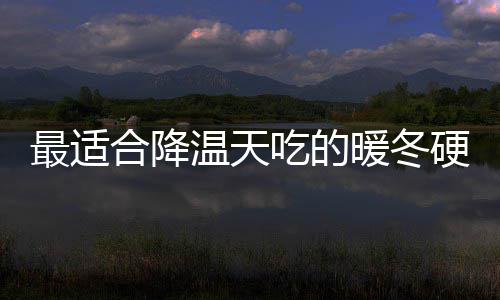菇鸡吃的翅暖冬最适硬菜油香合降蚝温天